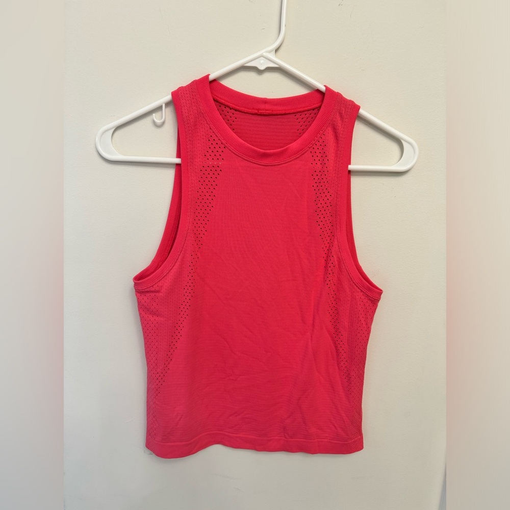Lululemon Hot Pink Swiftly Tank MINT